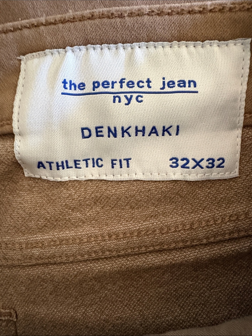 Denkhaki Athletic Fit Jeans - The Perfect Jean NYC - Picture 4 of 5